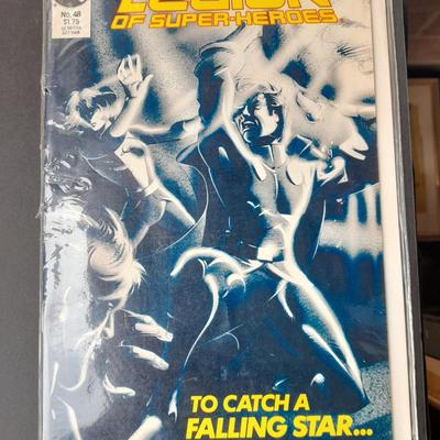 1988 and 1989 Legion Of Super Heros Comic Books