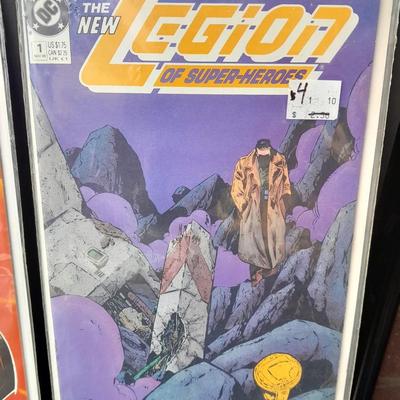 1988 and 1989 Legion Of Super Heros Comic Books