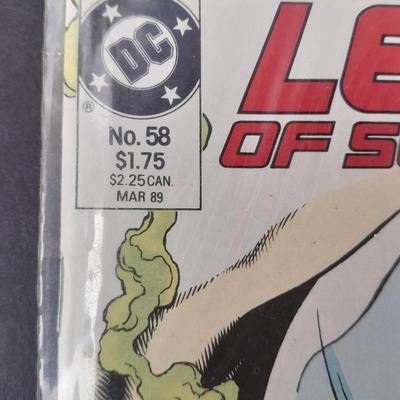 1988 and 1989 Legion Of Super Heros Comic Books