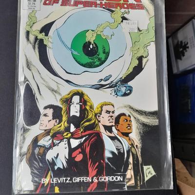 1988 and 1989 Legion Of Super Heros Comic Books