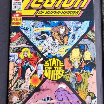 Legion Of Super Heros Comic Books