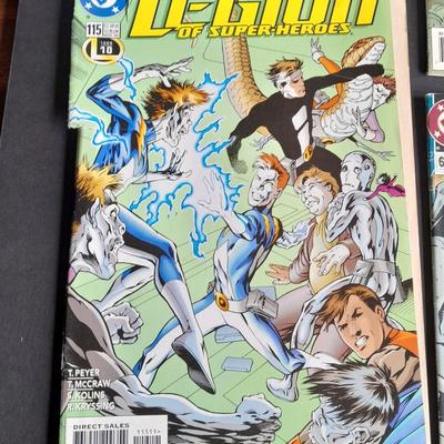 Legion Of Super Heros Comic Books