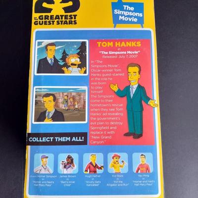 WOO HOO ! 25 Greatest Guest Stars Series one Tom Hanks Collectable figure New in package!