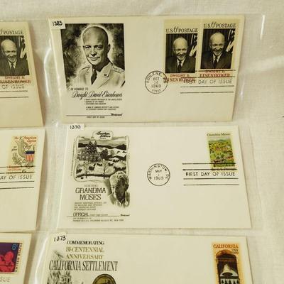 10 - FIRST DAY STAMPS - 1969 MIX THEME