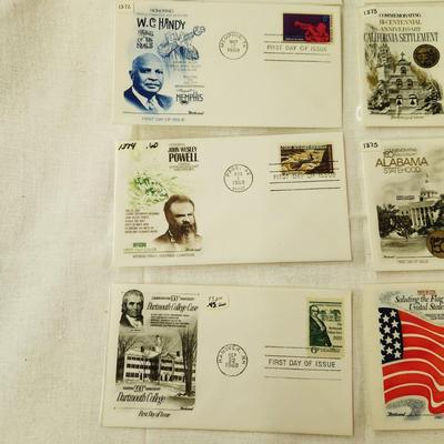 10 - FIRST DAY STAMPS - 1969 MIX THEME
