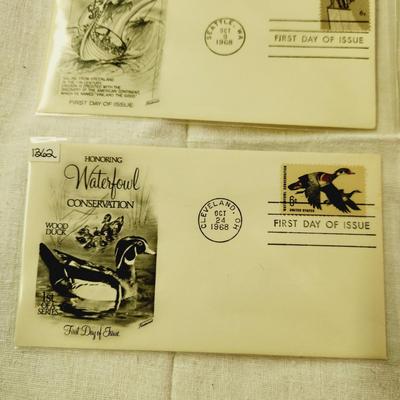 10 - FIRST DAY STAMPS - 1968 MIXED THEMES