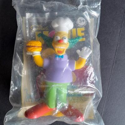 Sealed 2007 The Simpsons Movie Krusty the Clown Collectable figure