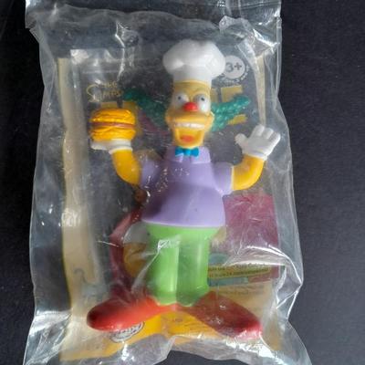 Sealed 2007 The Simpsons Movie Krusty the Clown Collectable figure