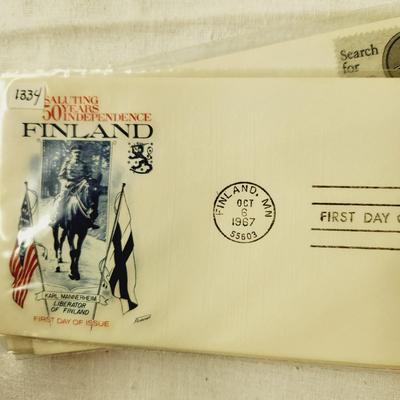 10 - FIRST DAY STAMPS - 1967 MIXED THEME