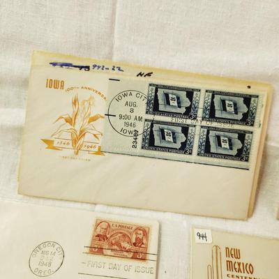 14 - FIRST DAY STAMPS - 1930s & 1940s STATES