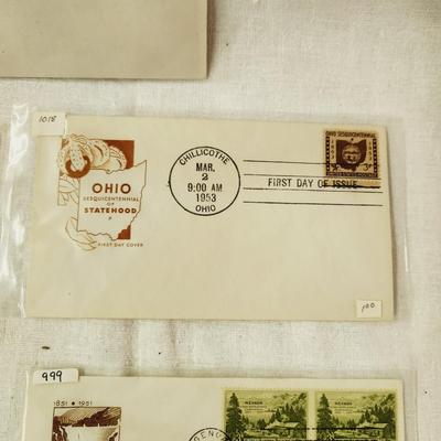 14 - FIRST DAY STAMPS - 1950s & 1960s STATES