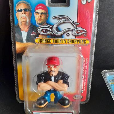 New Orange County Choppers Paul Sr. & Paul Jr. Figures