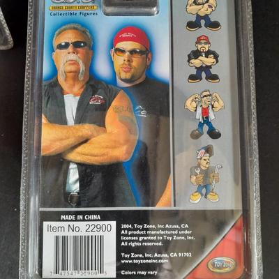 New Orange County Choppers Paul Sr. & Paul Jr. Figures