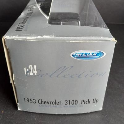 1953 Chevrolet 3100 Pick up 1:24 Scale Die Cast still in Package