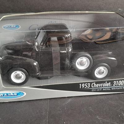 1953 Chevrolet 3100 Pick up 1:24 Scale Die Cast still in Package