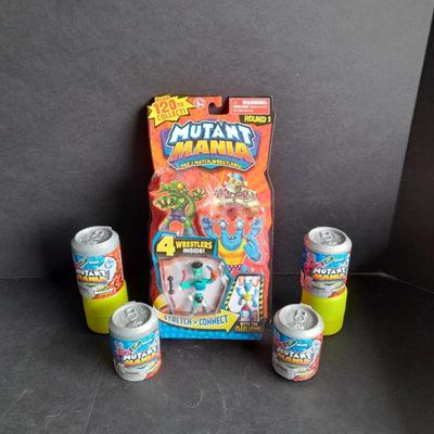 New Mutant Mania mix and match wrestlers! Round 1 Stretch & Connect