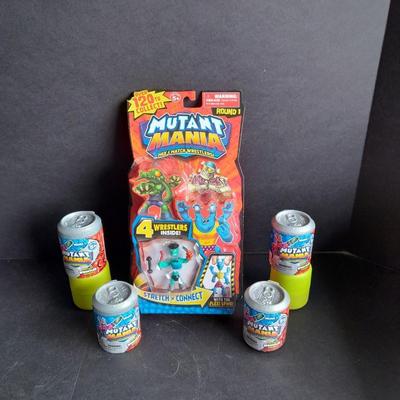 New Mutant Mania mix and match wrestlers! Round 1 Stretch & Connect