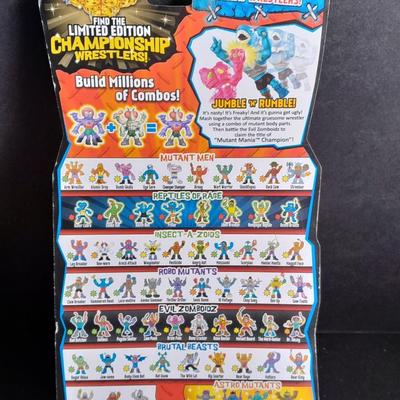 New Mutant Mania mix and match wrestlers! Round 1 Stretch & Connect