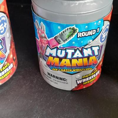 New Mutant Mania mix and match wrestlers! Round 1 Stretch & Connect