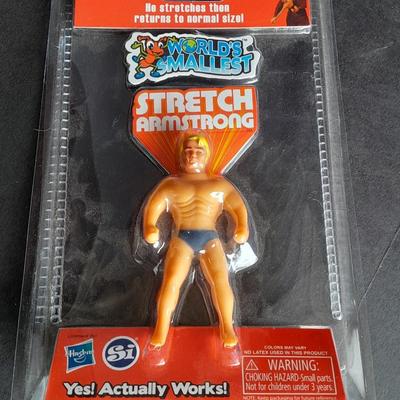 New in package world's smallest Stretch Armstrong