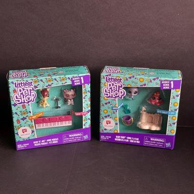 Two new in package Littlest Pet Shop Play sets GREAT GIFT IDEA!