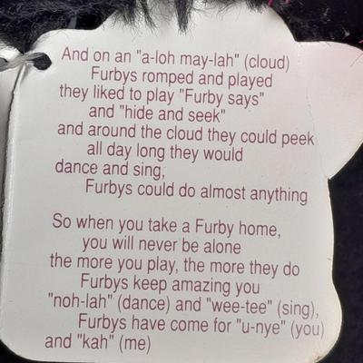 Tiger FURBY ORIGINAL 1999 with tags