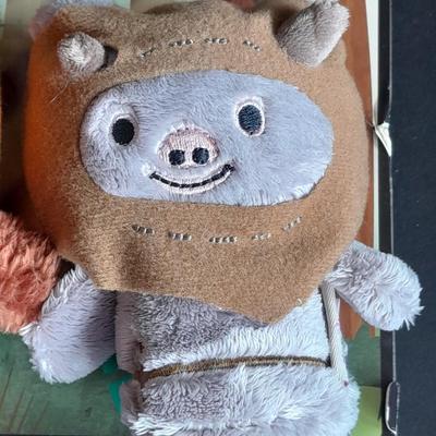 Star Wars Hallmark Itty Bittys' Wicket & Chief Chirpa Soft plush toys