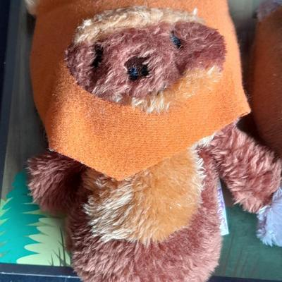 Star Wars Hallmark Itty Bittys' Wicket & Chief Chirpa Soft plush toys