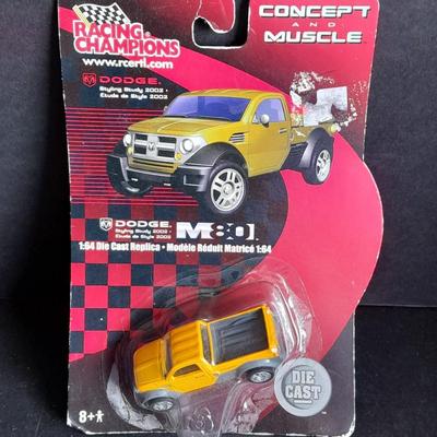 Sealed Racing Champions Concept and Muscle Dodge M80 1:64 Die cast Replica