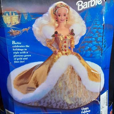 1994 Mattel Barbie Happy Holidays Special edition doll in Box