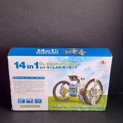 14 in 1 Educational Kit Solar Robot Sealed package Build your own Solar Powered Robot!