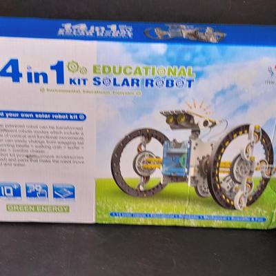 14 in 1 Educational Kit Solar Robot Sealed package Build your own Solar Powered Robot!