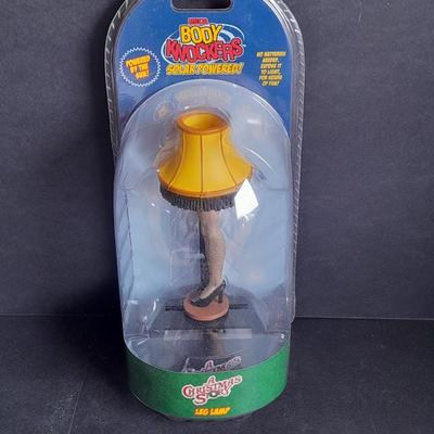 Sealed package Body Knockers Solar Powered A Christmas Story Leg Lamp
