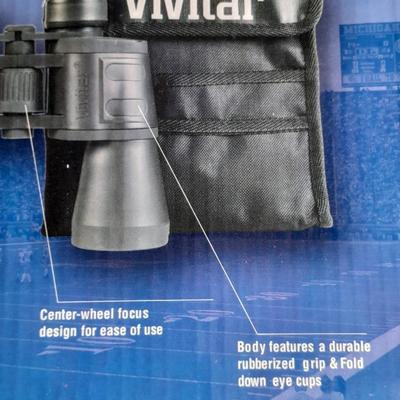 New Vivatar 7 x 50 magnification Binoculars with UV coated Optics