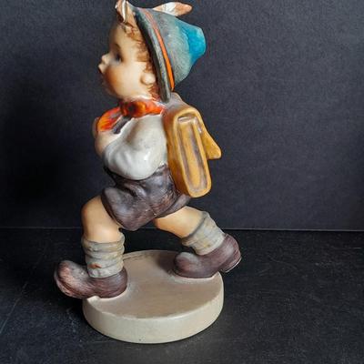 Two W. Goebel West Germany School boy and School girl Hummel figures