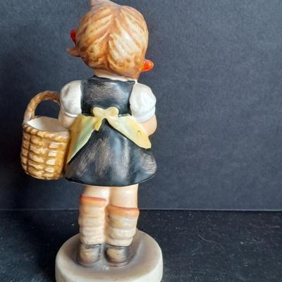 Two W. Goebel West Germany School boy and School girl Hummel figures