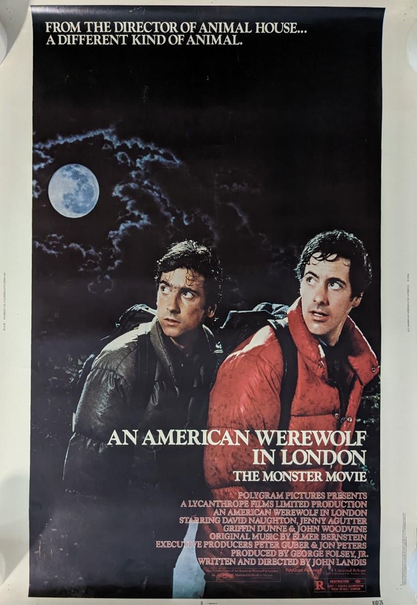 An American Werewolf In London 1981 Original 30x40 Movie Poster ...