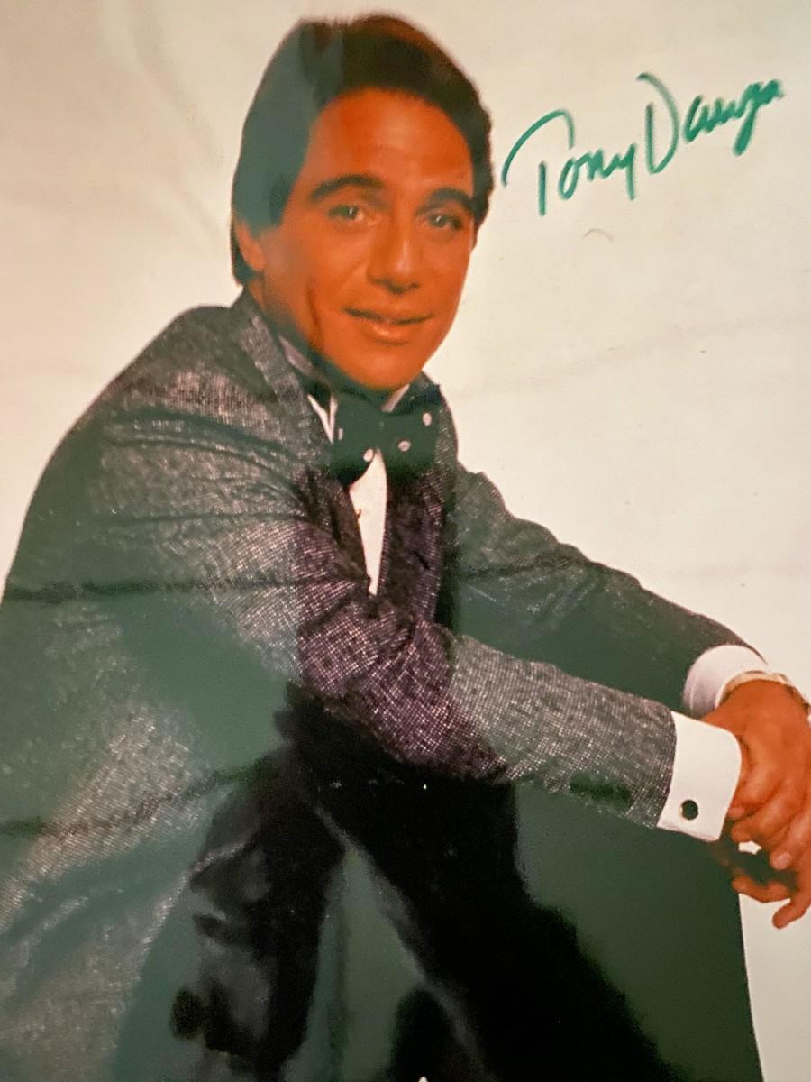 Tony Danza signed photo