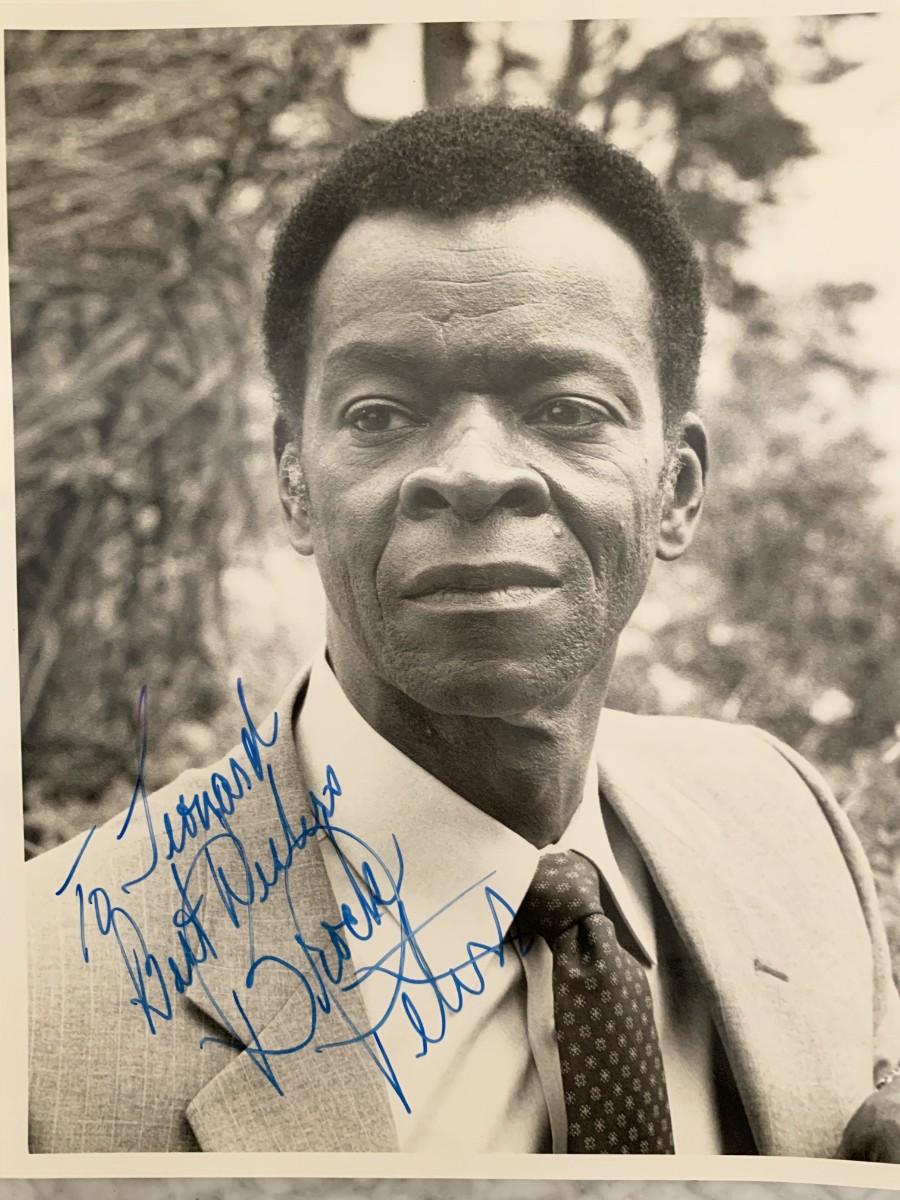 Brock Peters signed photo EstateSales