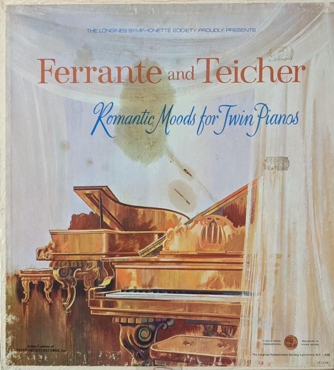Ferrante and Teicher Romantic Moods For Twin Pianos. 5 Album Box Set