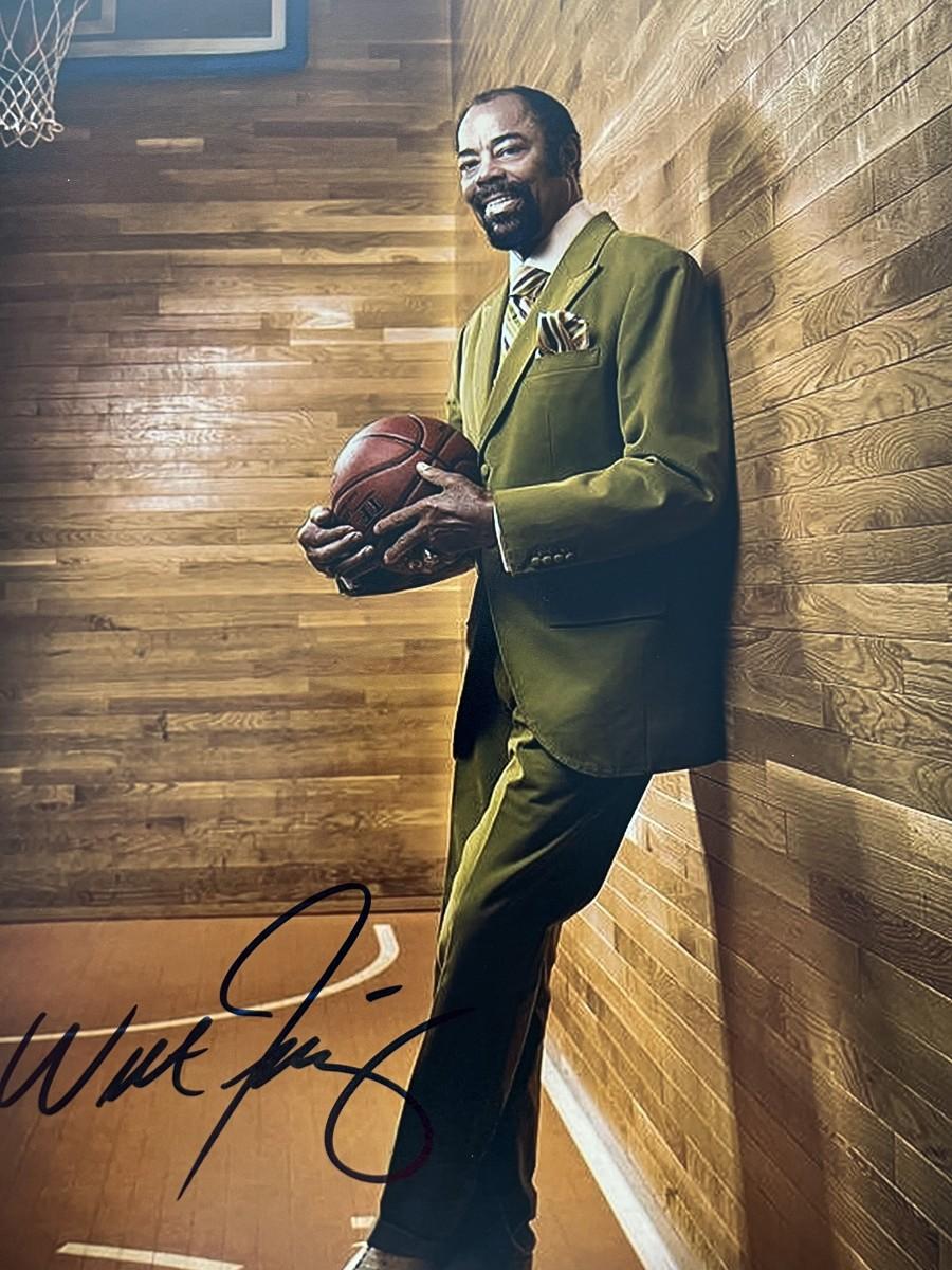 Walt Frazier signed photo | EstateSales.org
