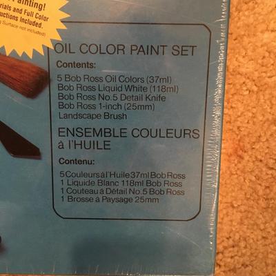 Bob Ross paint by numbers