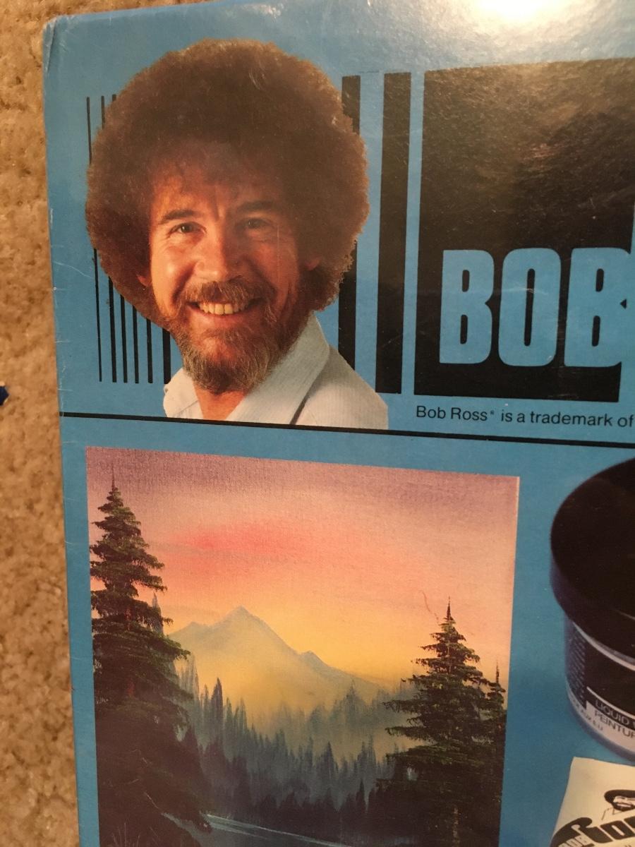 Bob Ross paint by numbers