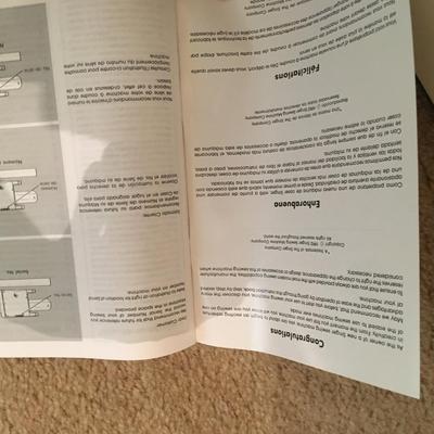 Singer table top sewing machine