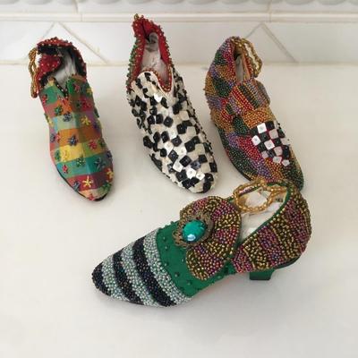 Collcectible decorative shoe collection