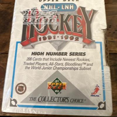 1991-1992 Upperdeck hockey