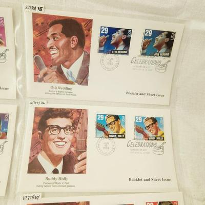 7 - FIRST DAY STAMPS - 1993 CELEBRATIONS SINGERS