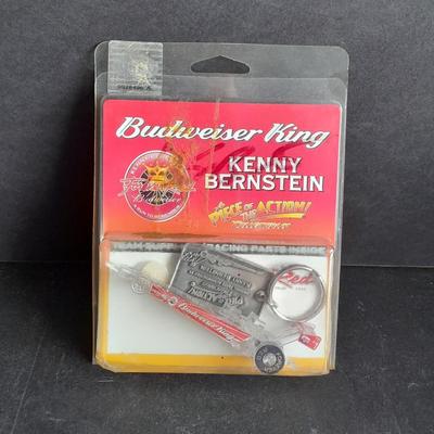 Budweiser King Kenny Bernstein Piece of the action Collectibles Limited edition in package
