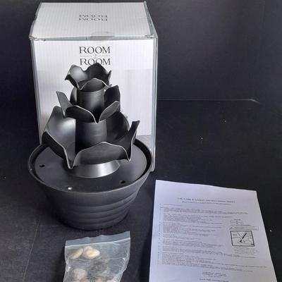 Battery operated room to room tabletop fountain new in box