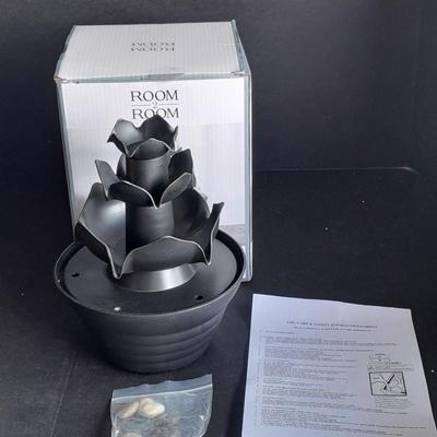 Battery operated room to room tabletop fountain new in box